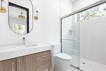Modern Bathroom - Custom Home in Flagler Beach